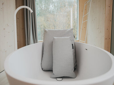 Badesofa L Grau