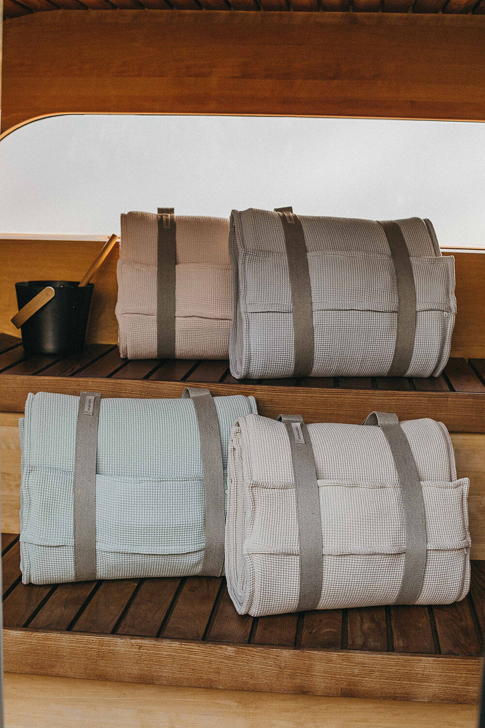 Saunasofa Set