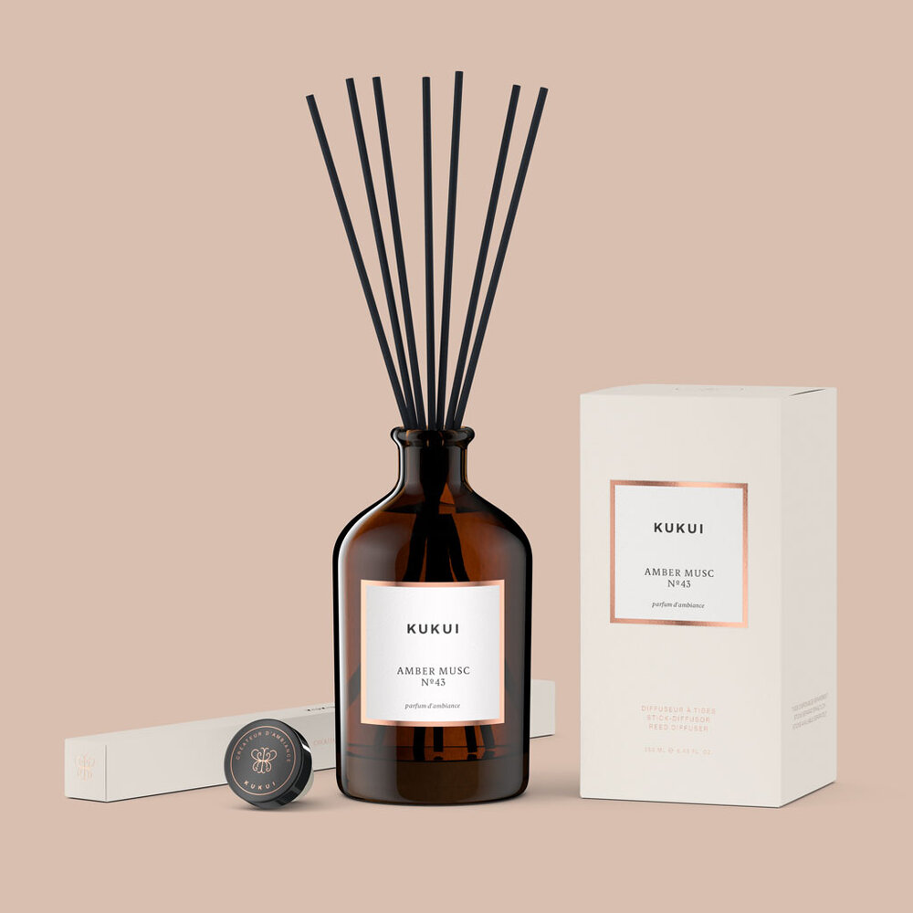 Stick-Diffusor Amber Musc N&deg;43