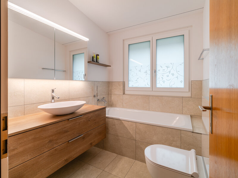 EFH Eich - Umbau zwei Bäder